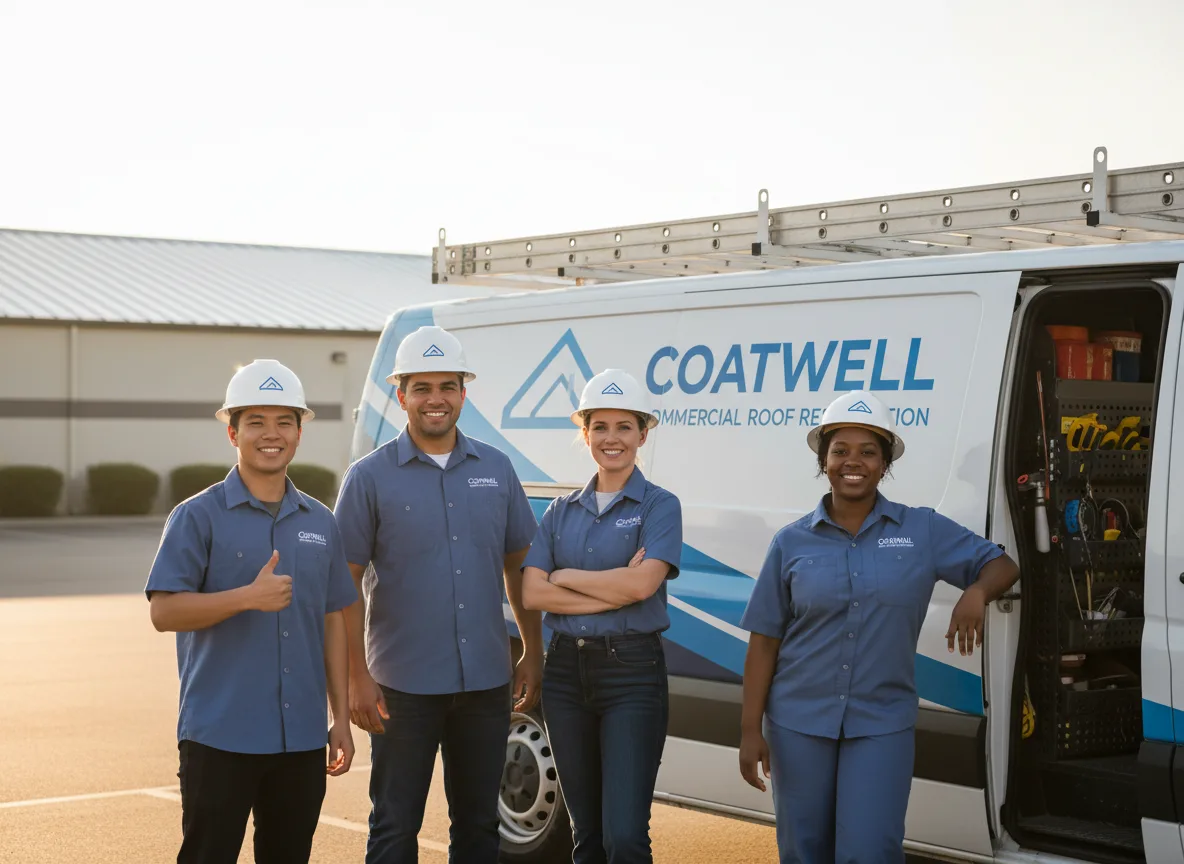 Commercial roof coating company in Mosca, CO